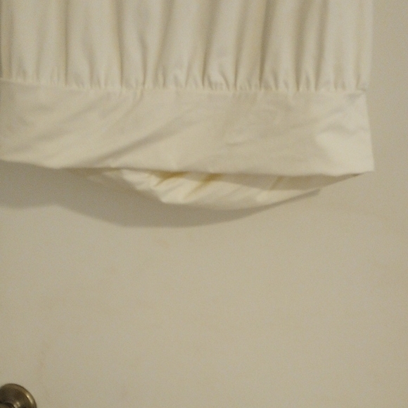 Cream Ruffled Halter Top - Picture 3 of 6